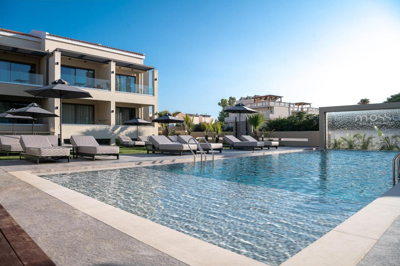 Mossa Well Being Hotel Kato Daratso Dış mekan fotoğraf