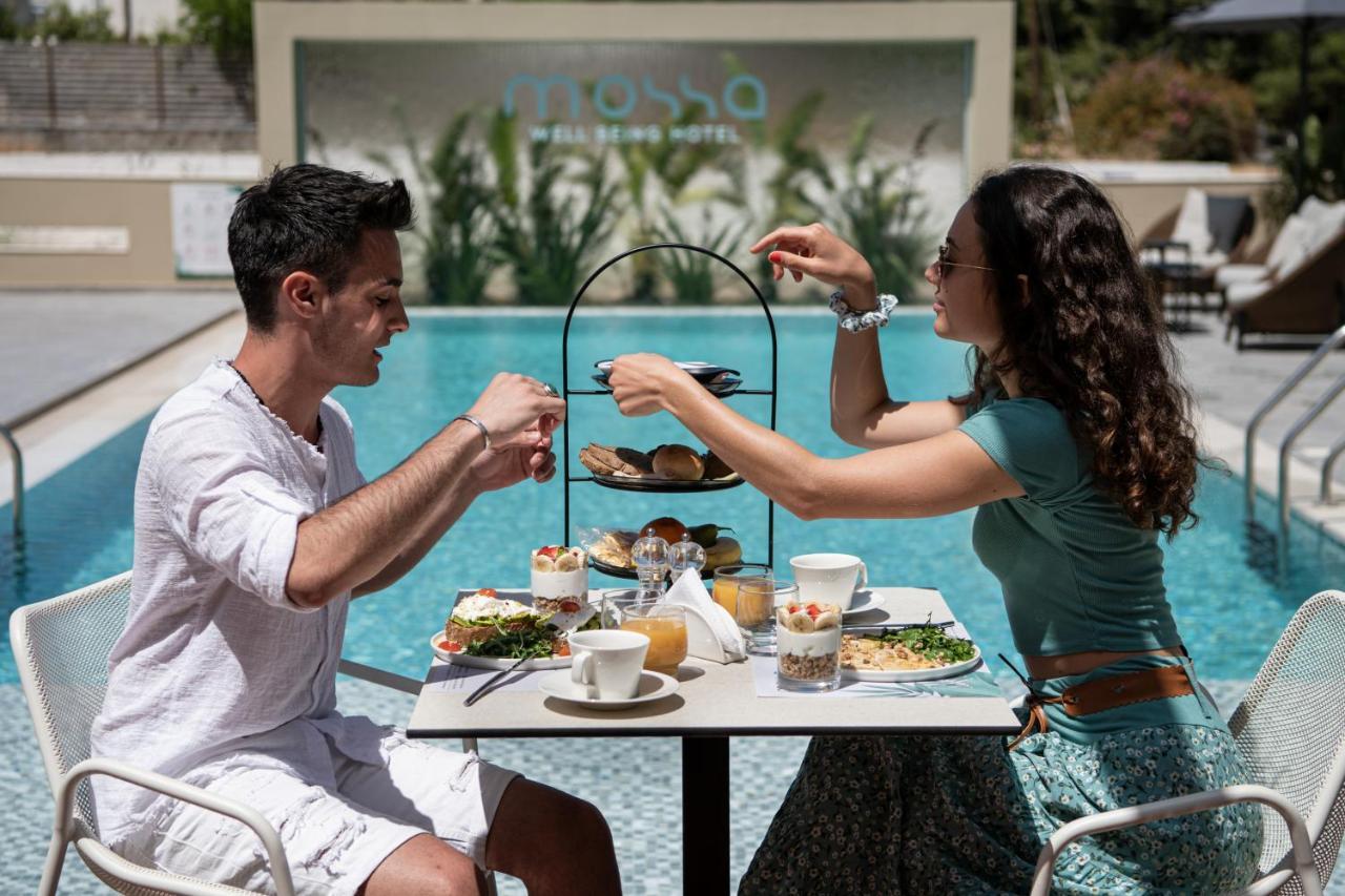 Mossa Well Being Hotel Kato Daratso Dış mekan fotoğraf